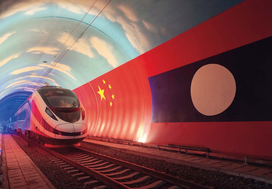 致力于发展，打造中国稳定的背景